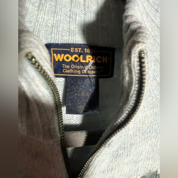 Woolrich 100% lambswool sweater - multi - large - Picture 2 of 4